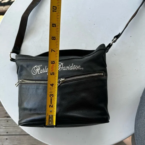 Harley-Davidson Black Shoulder Bag - Picture 6 of 7